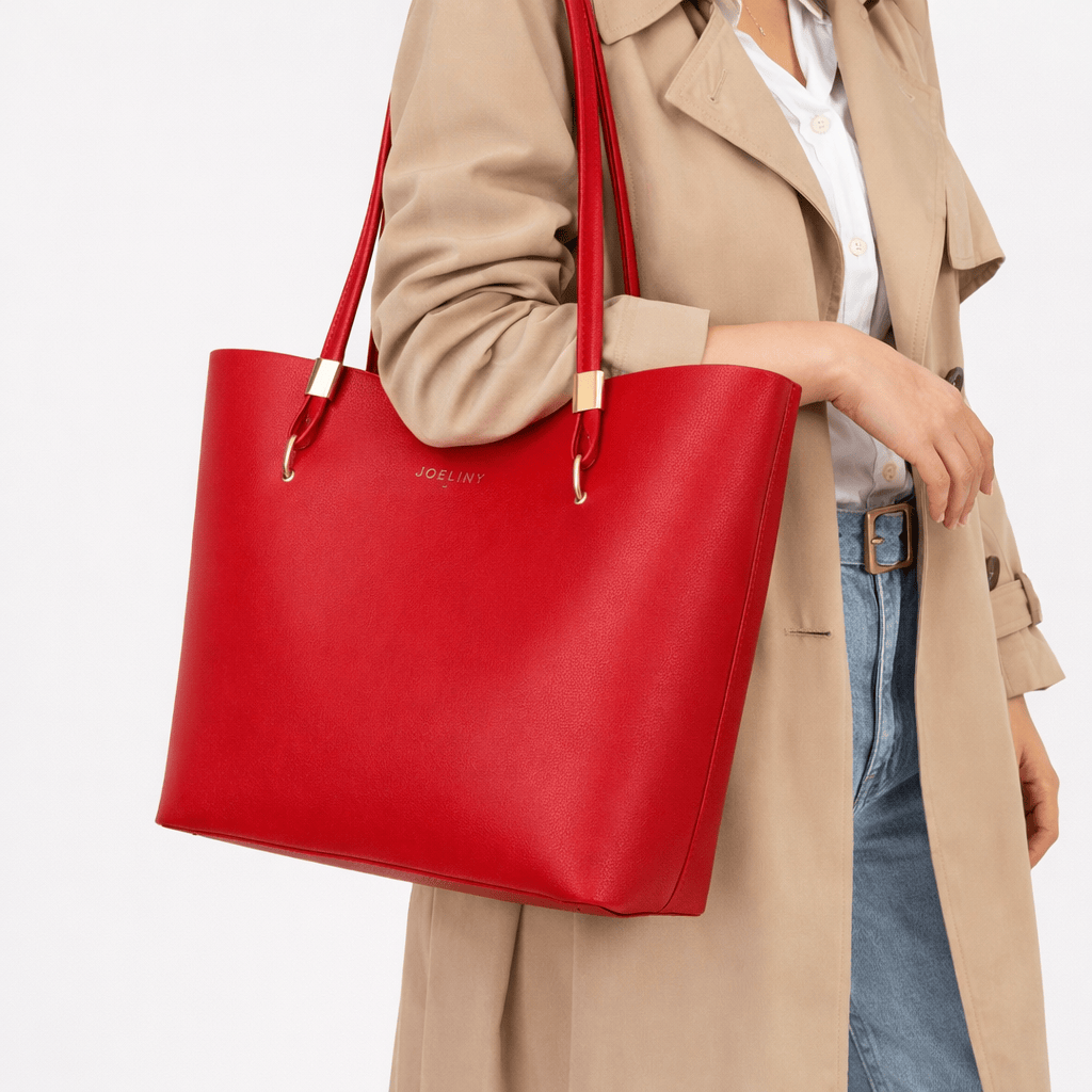 Grand Sac à Main Rouge - KEVA