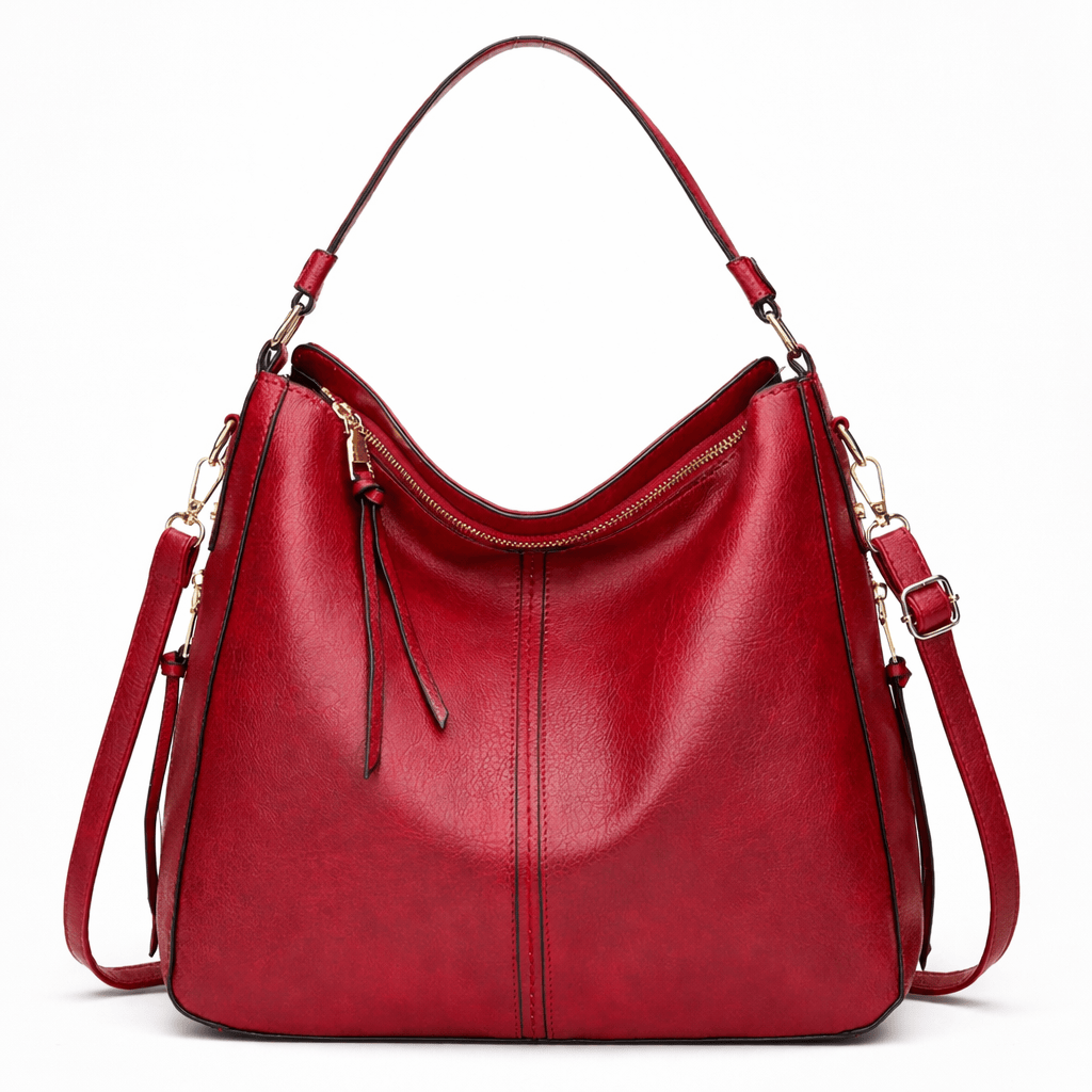 Grand Sac Bandoulière pour Femme en Simili Cuir - AXEL | La Maison Du Sac