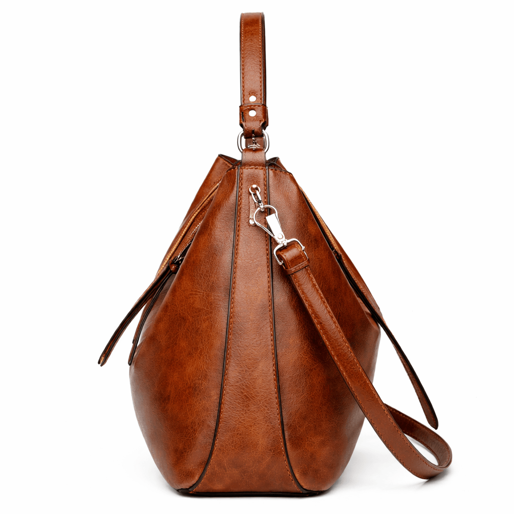 Grand Sac Bandoulière pour Femme en Simili Cuir - AXEL | La Maison Du Sac
