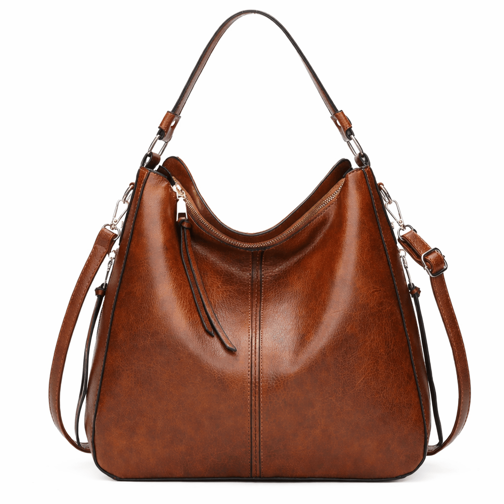 Grand Sac Bandoulière pour Femme en Simili Cuir - AXEL | La Maison Du Sac