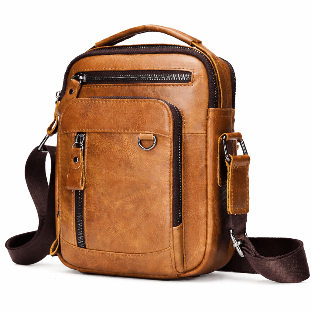 Petit Sac Bandoulière Cuir - LEO | La Maison Du Sac