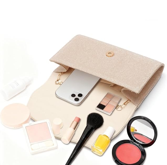 Pochette Sac à Main Dorée | La Maison du Sac