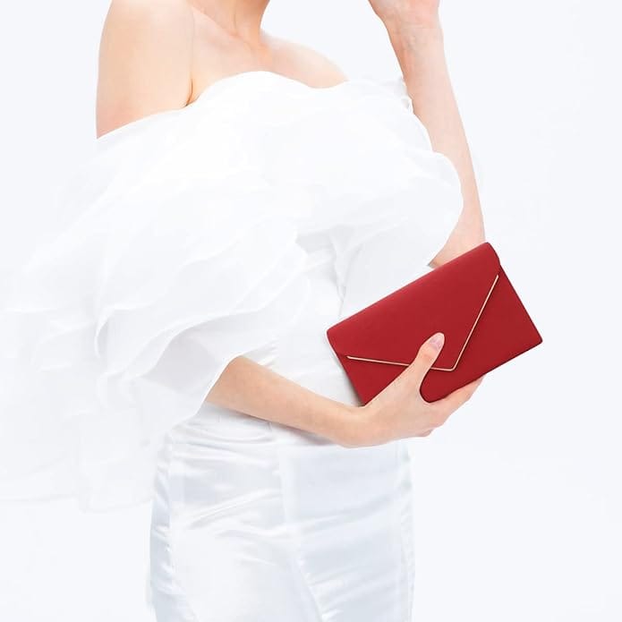 Pochette Sac à Main Rouge | La Maison du Sac