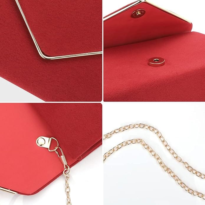 Pochette Sac à Main Rouge | La Maison du Sac
