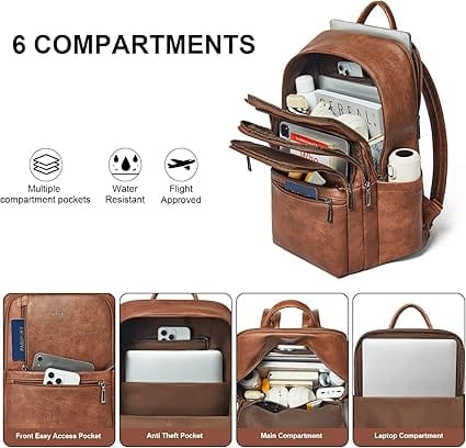 Sac à Dos Cuir Ordinateur - GEVA | La Maison du Sac