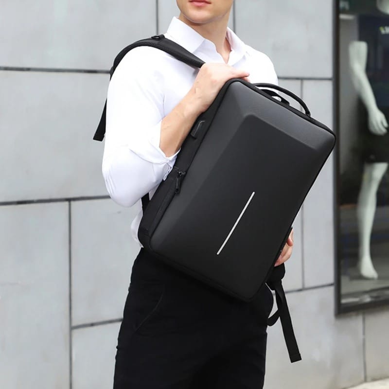 Sac à Dos Ordinateur Noir - ALEX | La Maison du Sac