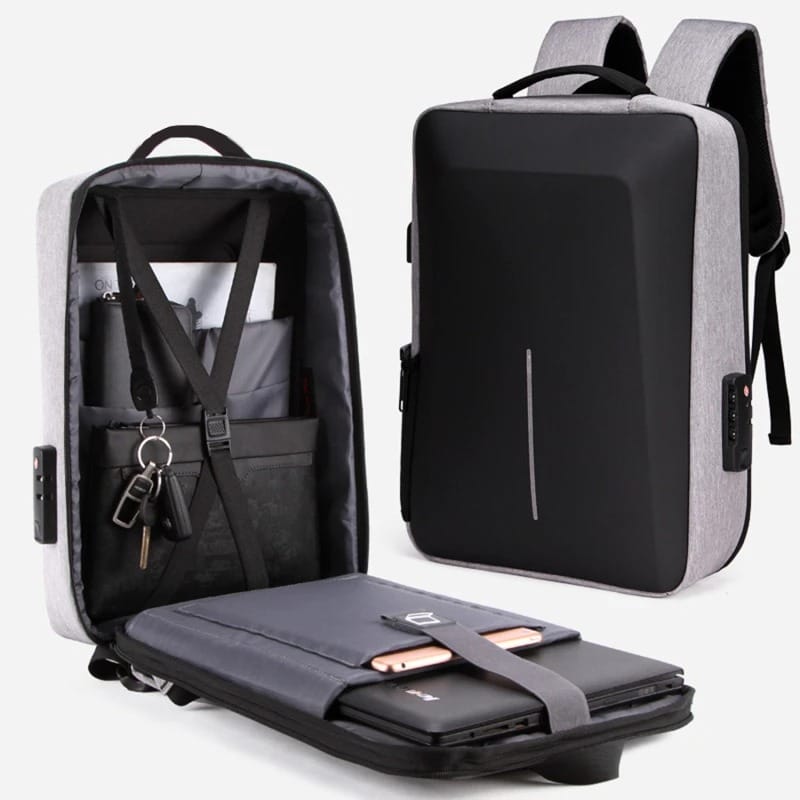 Sac à Dos Ordinateur Noir - ALEX | La Maison du Sac