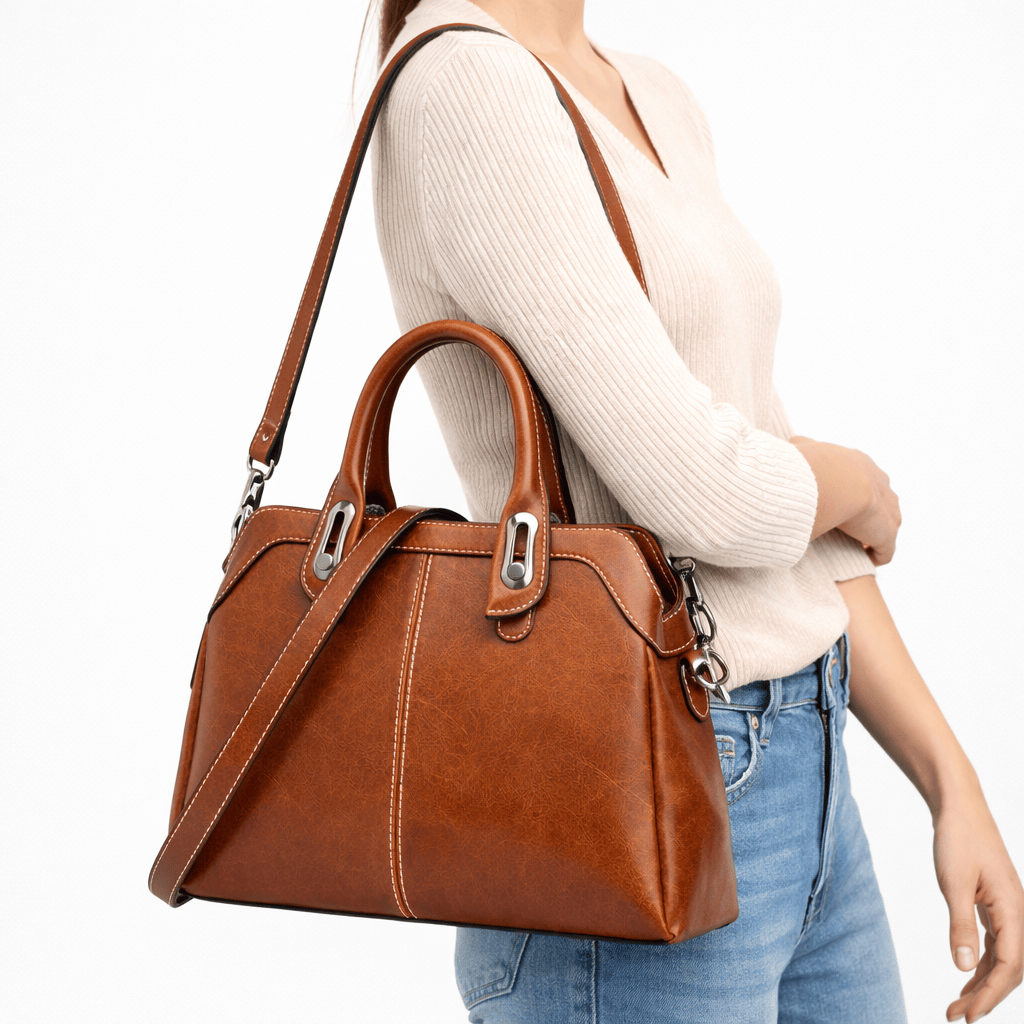 Sac à Main Bandoulière Cuir - THEO | La Maison Du Sac