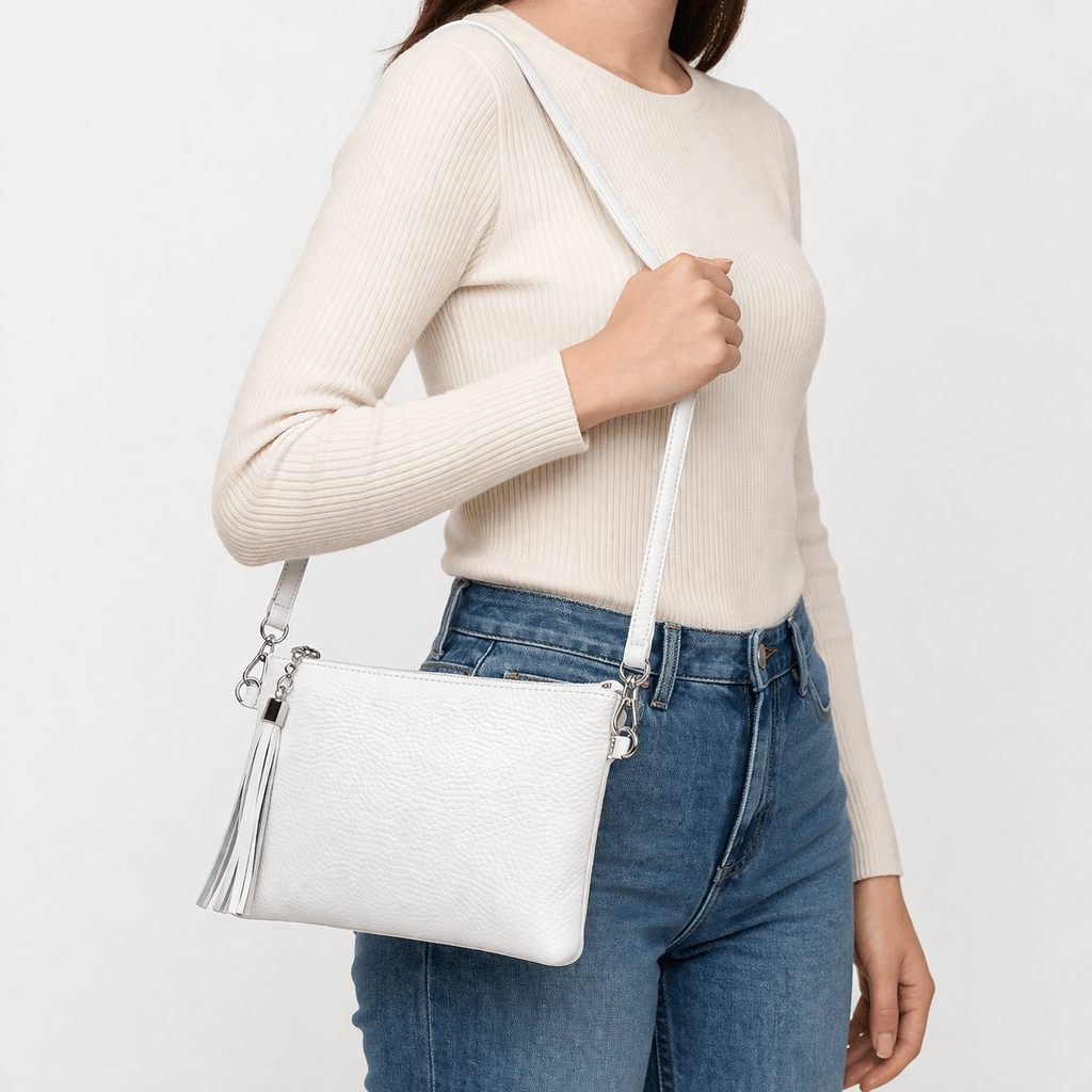 Sac à Main Cuir Blanc | La Maison du Sac