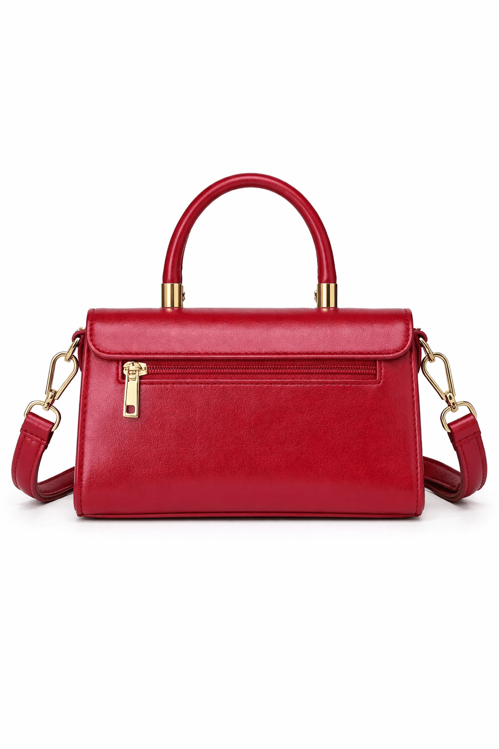 Sac à Main Cuir Rouge - AYA | La Maison du Sac