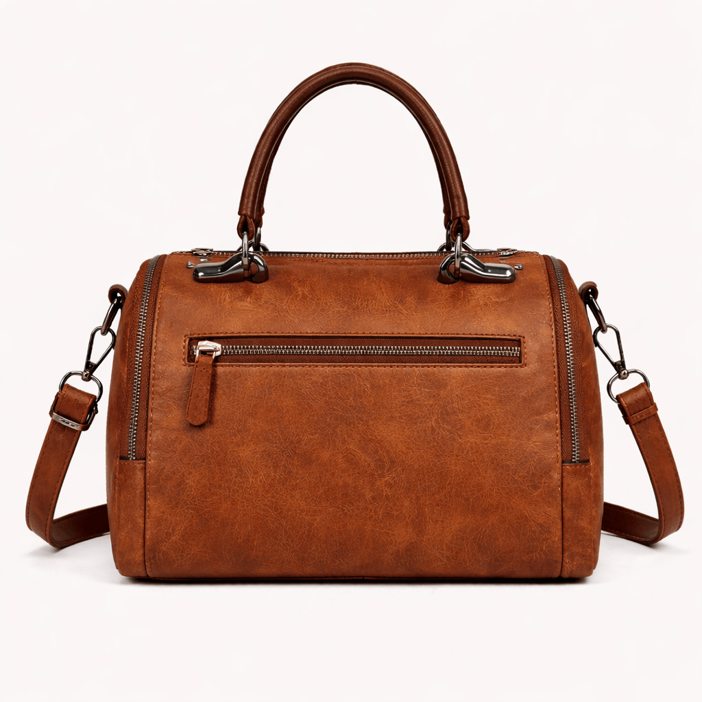 Sac à Main en Simili Cuir avec Pompon - ARLO | La Maison Du Sac