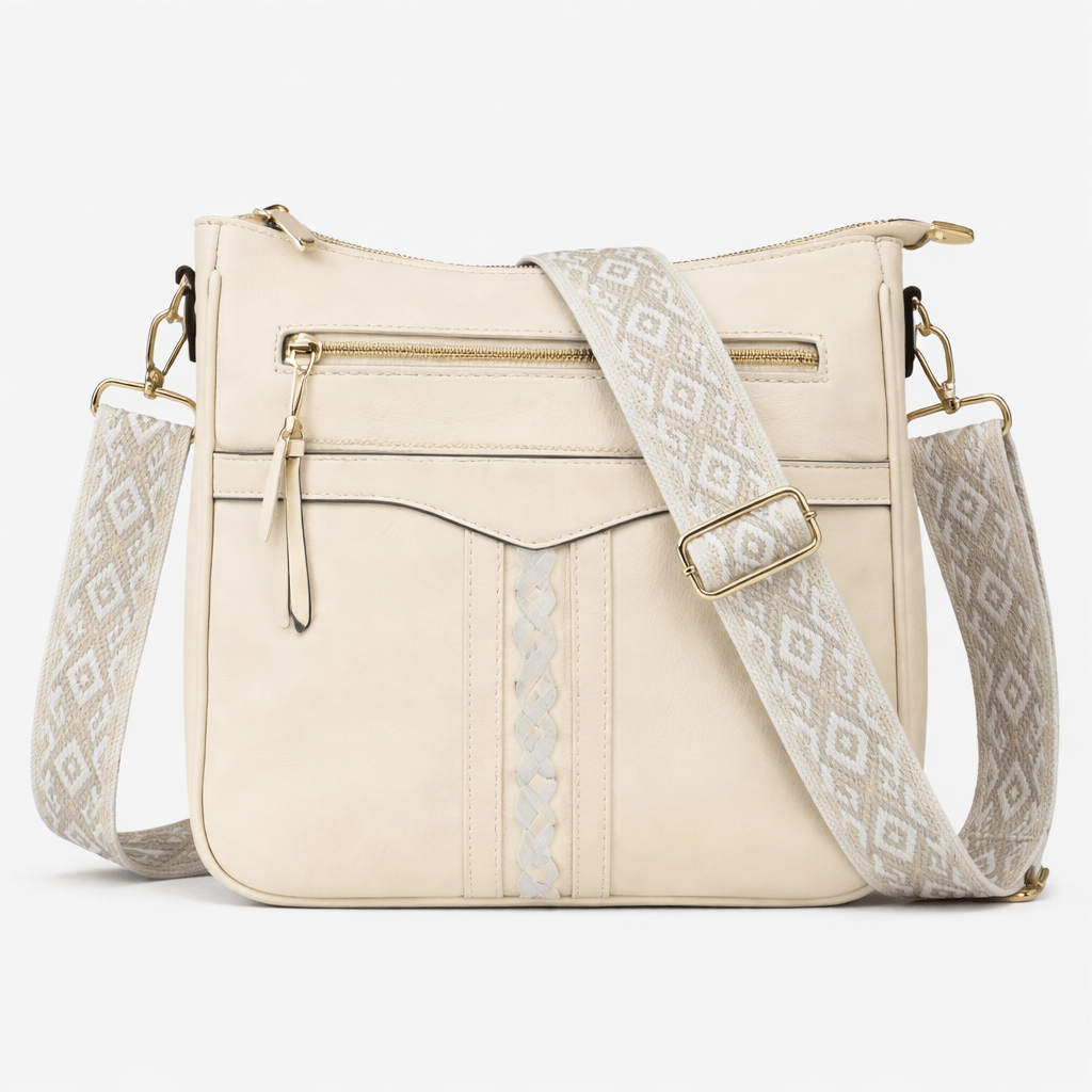 Sac Bandoulière Beige Femme | La Maison du Sac
