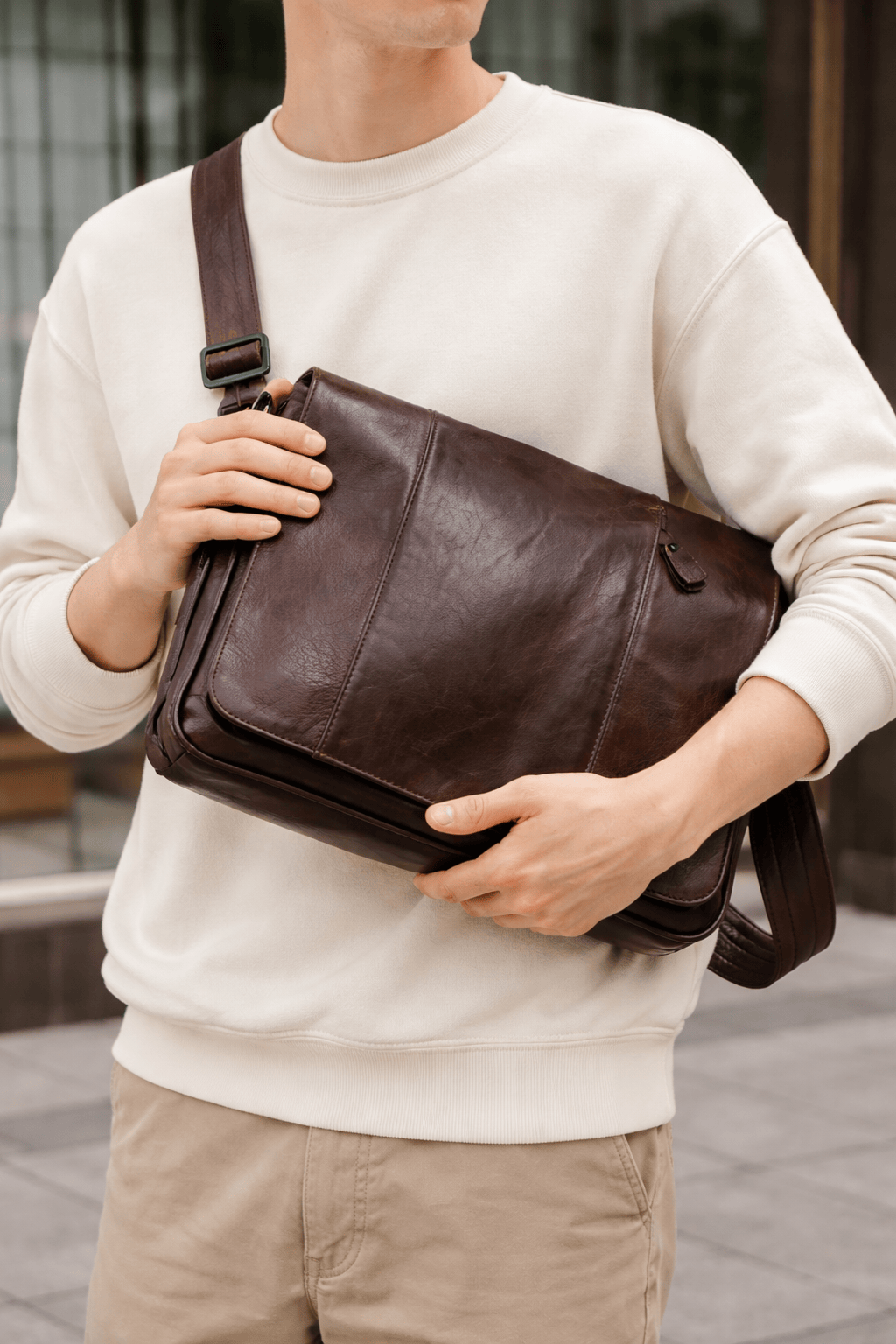 Sac Bandoulière Cuir Homme - LOIS | La Maison Du Sac