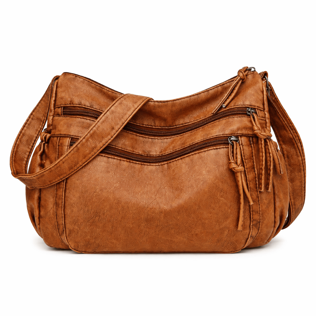 Sac Bandoulière Cuir Marron | La Maison Du Sac