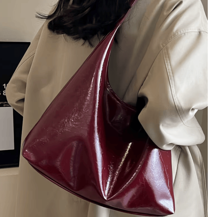 Sac Bandoulière Cuir Rouge - VERA | La Maison Du Sac