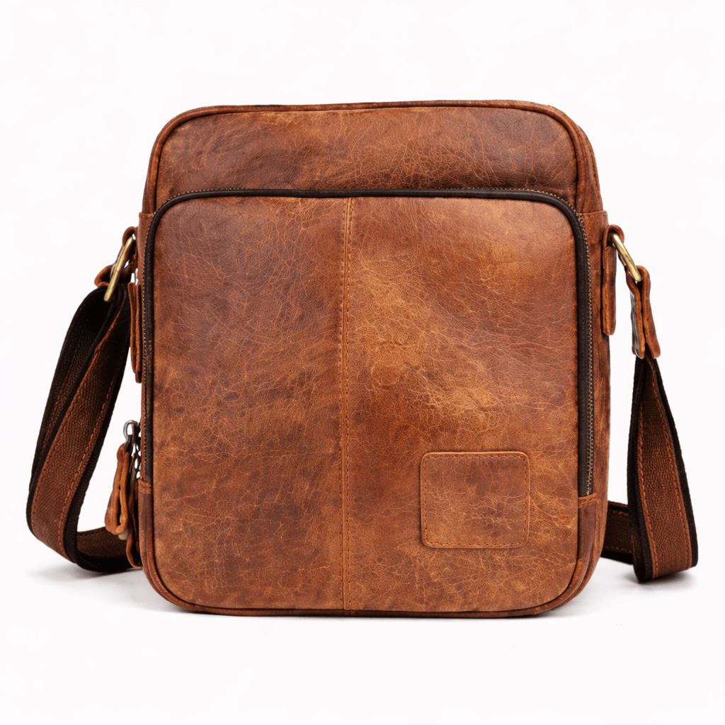 Sac Bandoulière Cuir Vintage - CLEO | La Maison Du Sac