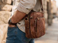 Sac Bandoulière Cuir Vintage - CLEO | La Maison Du Sac