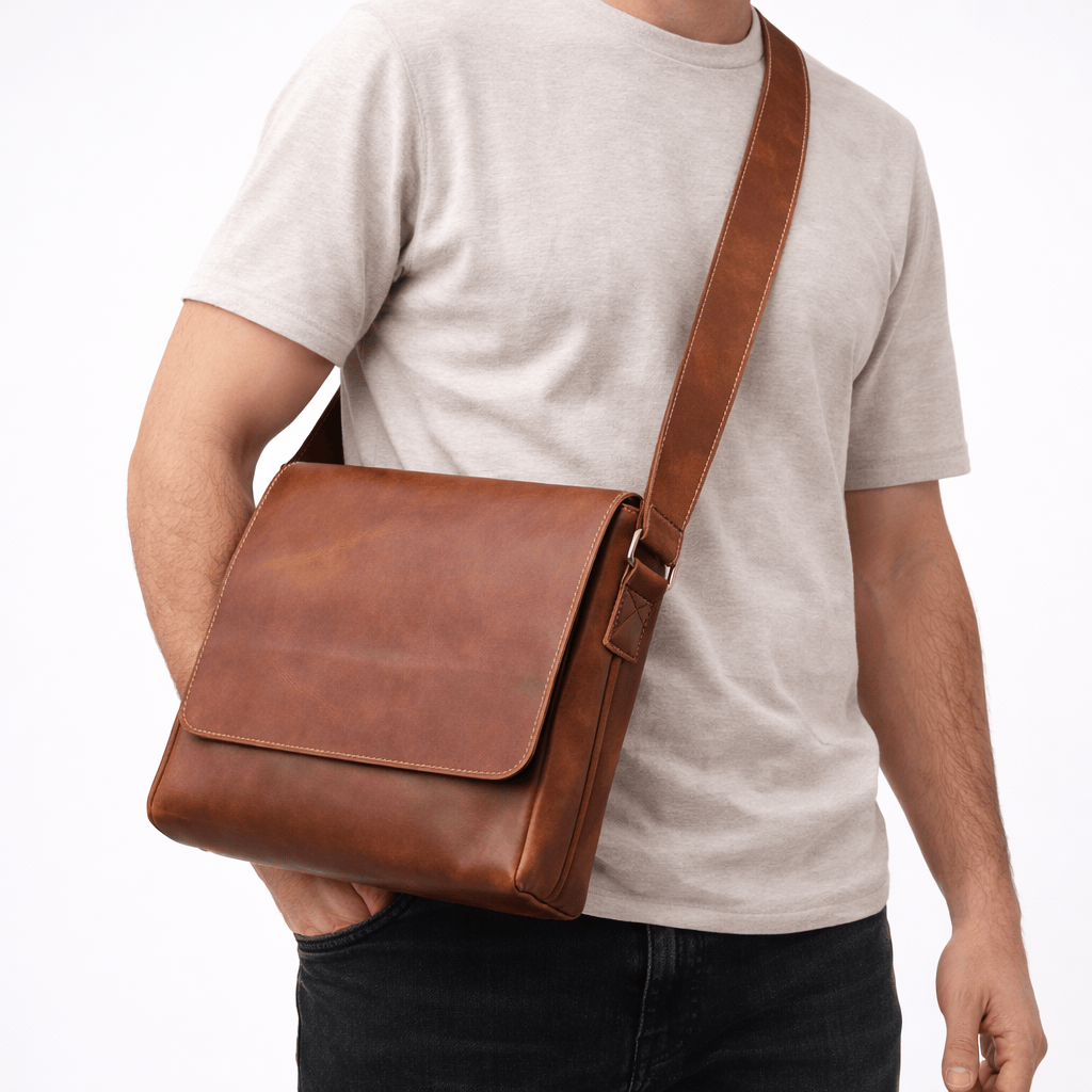 Sac Bandoulière Homme Travail - CHRIS | La Maison Du Sac
