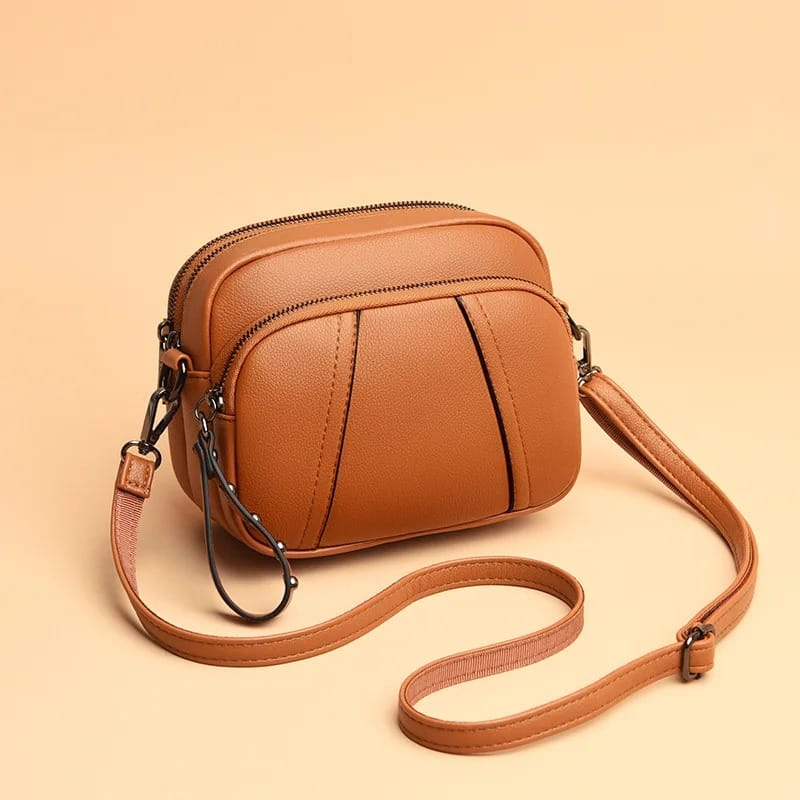 Sac Bandoulière Marron - ULOA | La Maison du Sac