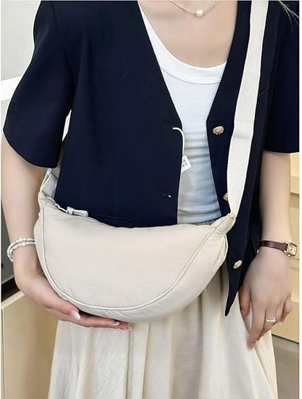 Sac Bandoulière Tendance Beige | La Maison du Sac