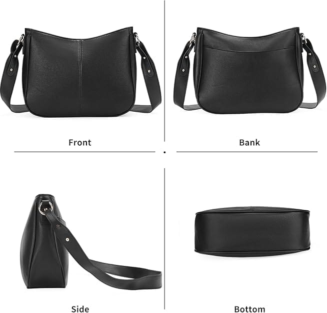 Sac Bandoulière Tendance Noir | La Maison du Sac