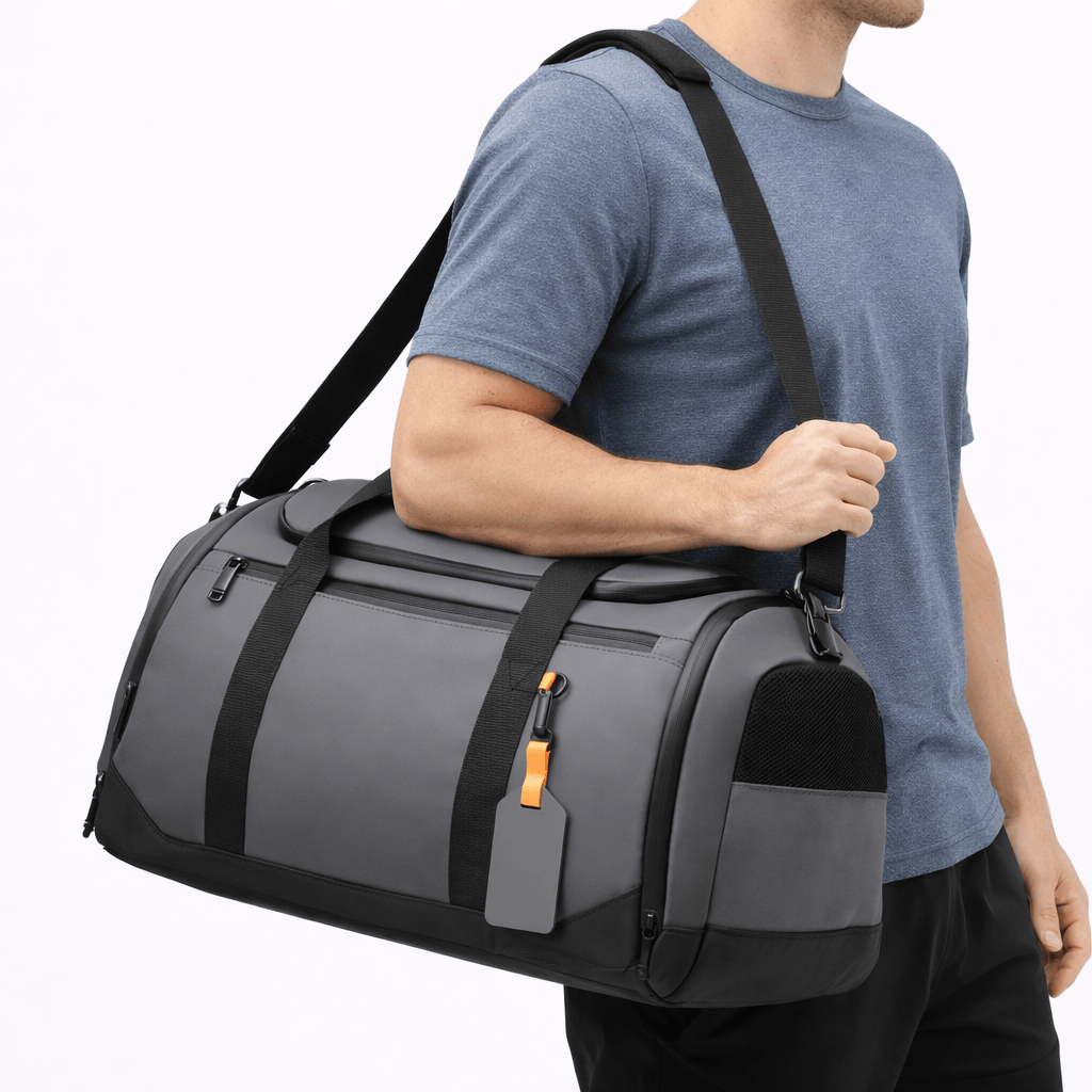 Sac de Sport Gris Homme | La Maison du Sac