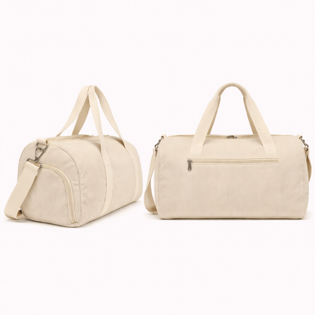 Sac de Voyage Femme Beige - ELVA | La Maison Du Sac