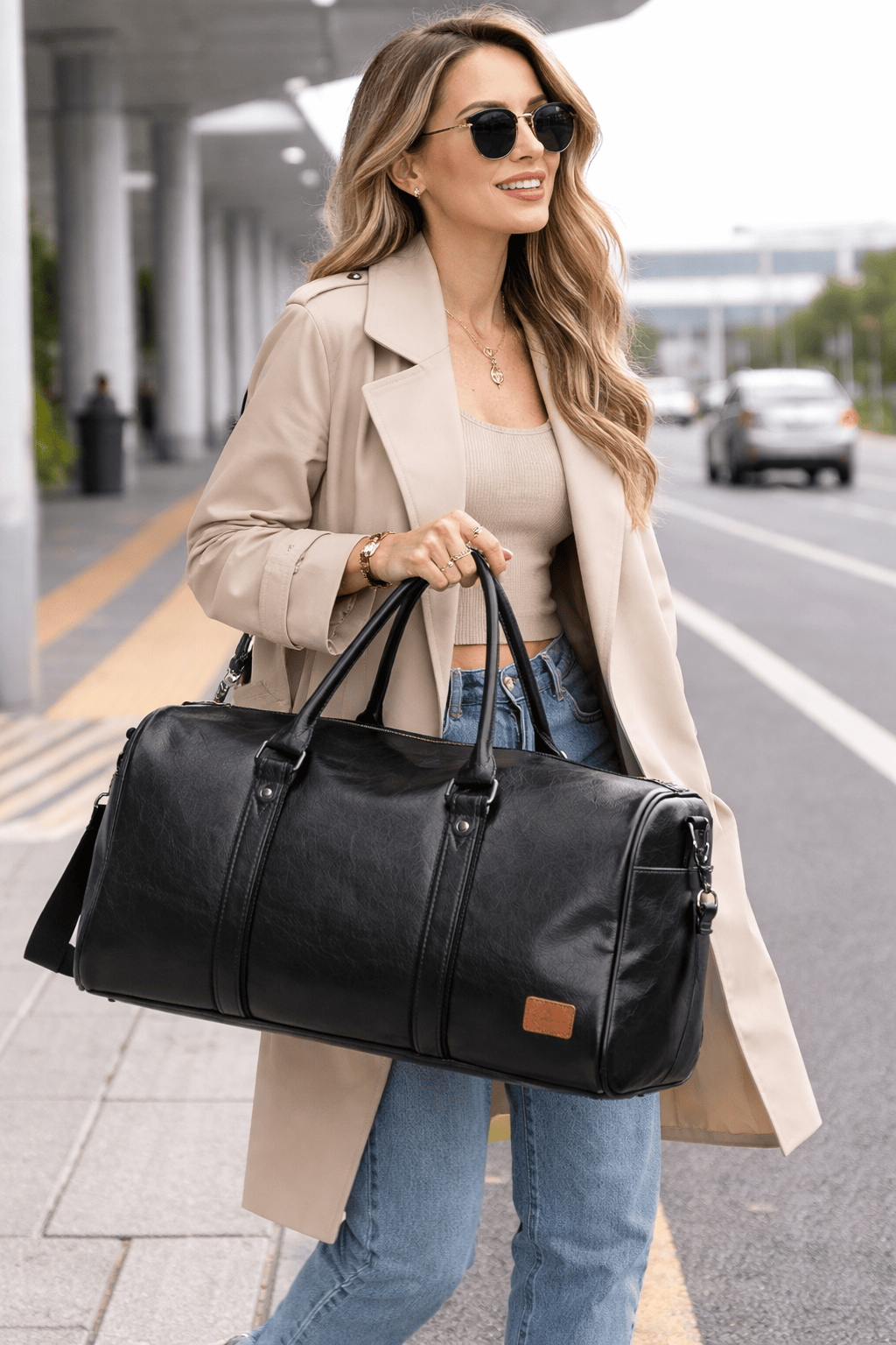 Sac de Voyage Femme Cabine - LEVA | La Maison Du Sac