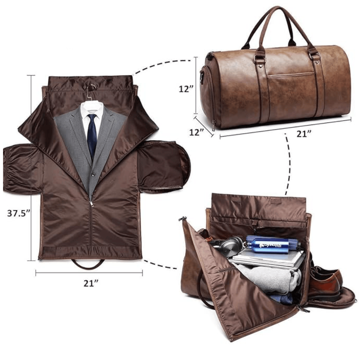 Sac de Voyage Homme Pliable - THEO | La Maison Du Sac