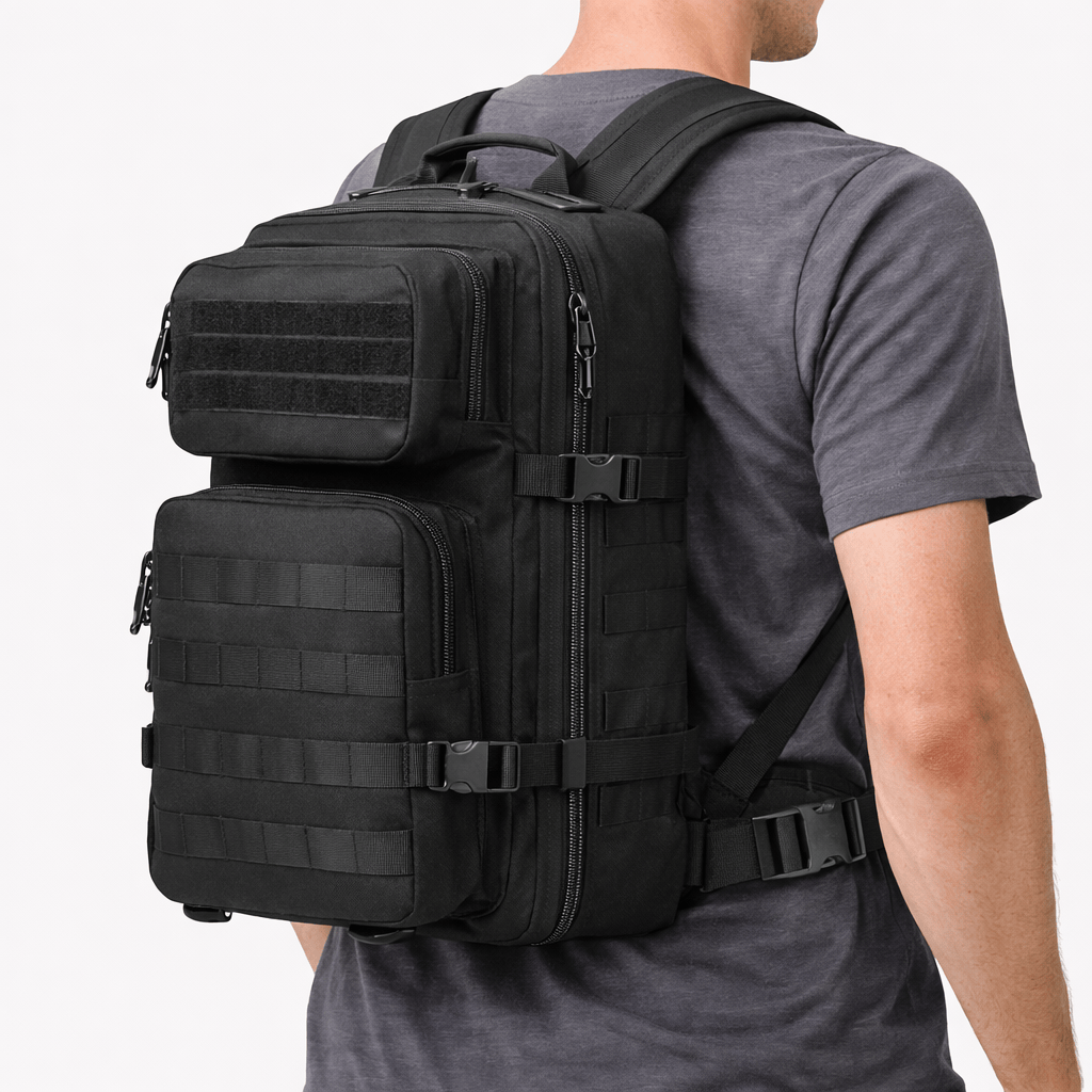 Sac Randonnée Noir - NERU | La Maison Du Sac