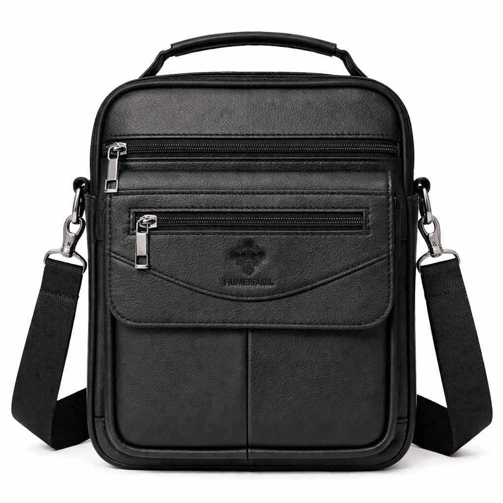 Sacoche Bandoulière Homme en Cuir Véritable - LEVI | La Maison Du Sac