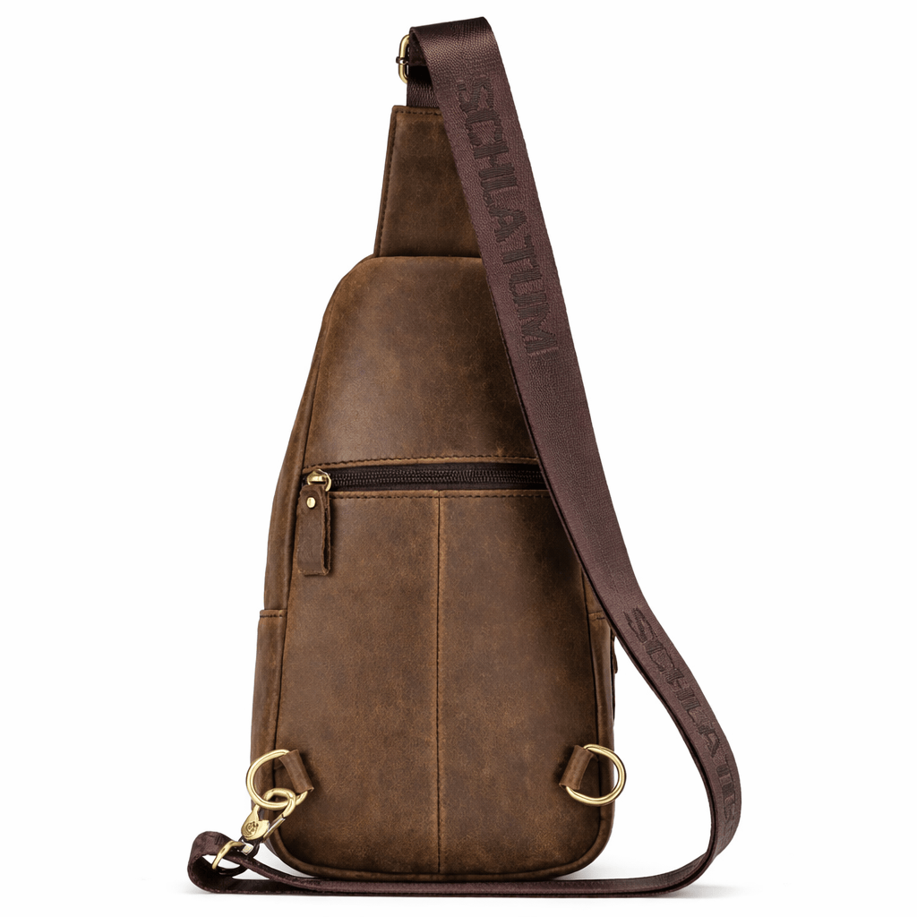 Sacoche en Cuir Véritable - MILO | La Maison Du Sac