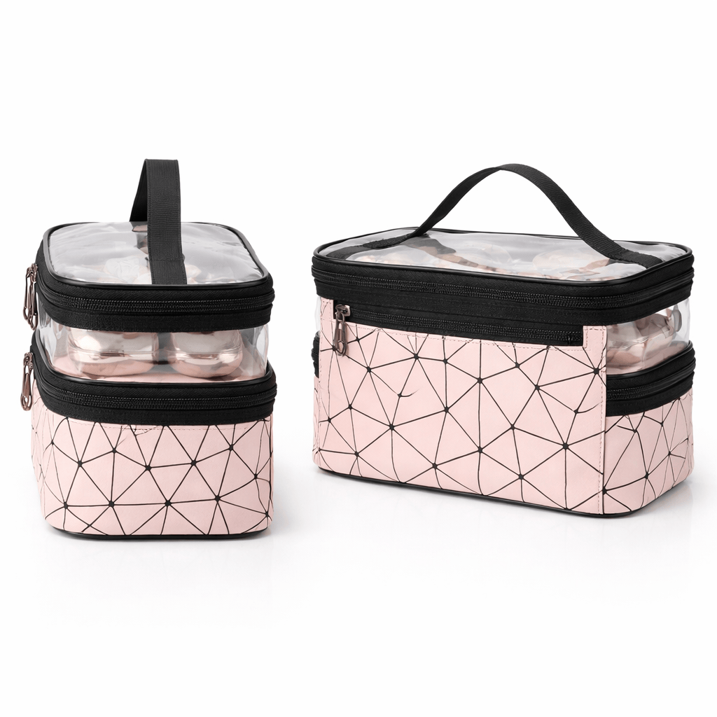 Trousse De Toilette Femme Avec Compartiments| La Maison Du Sac