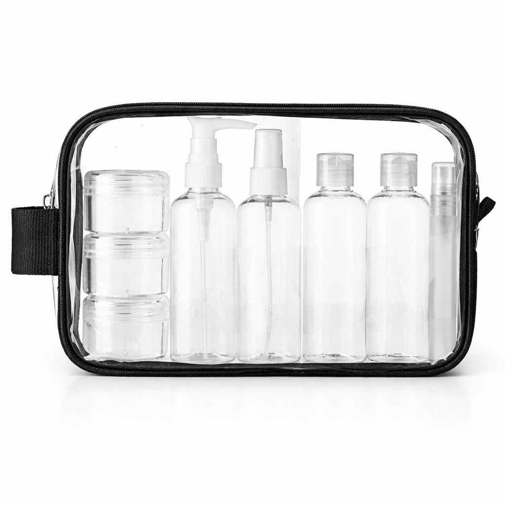 Trousse De Toilette Femme Transparente Avion| La Maison Du Sac