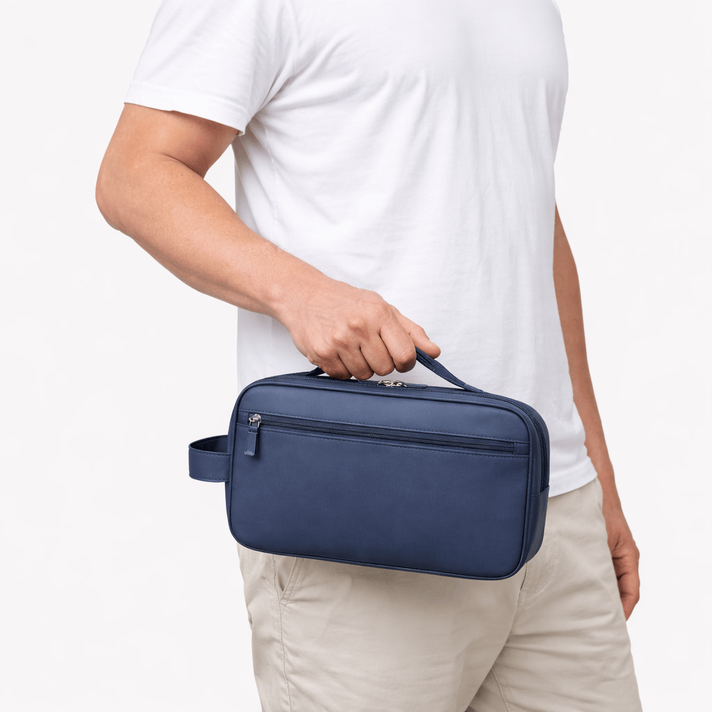 Trousse De Toilette Homme Avec Compartiments| La Maison Du Sac