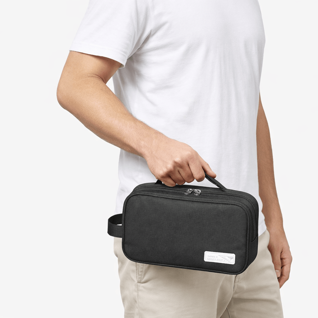 Trousse De Toilette Homme Double Compartiment| La Maison Du Sac