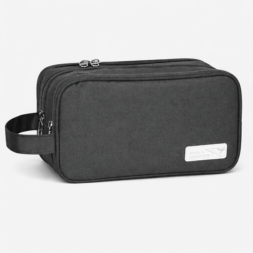 Trousse De Toilette Homme Double Compartiment| La Maison Du Sac
