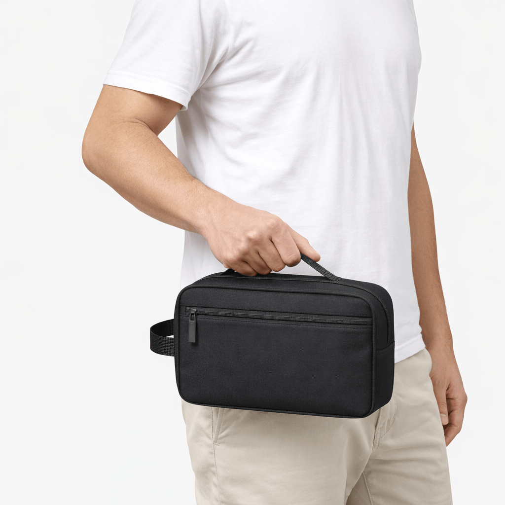 Trousse De Toilette Homme Noir| La Maison Du Sac