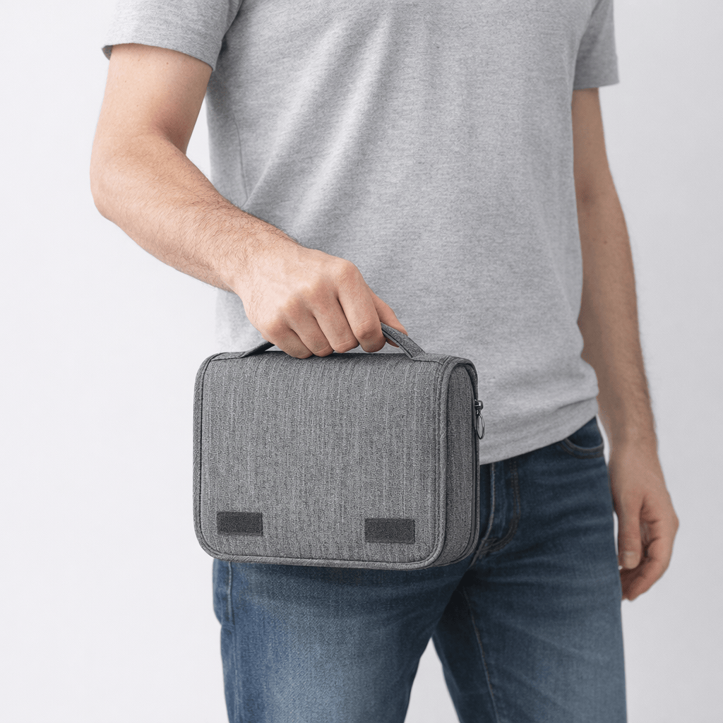 Trousse de Toilette Pliable à Suspendre - LUNA | La Maison Du Sac